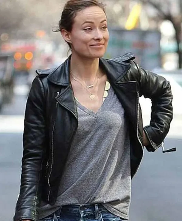 Olivia Wilde Leather Jacket