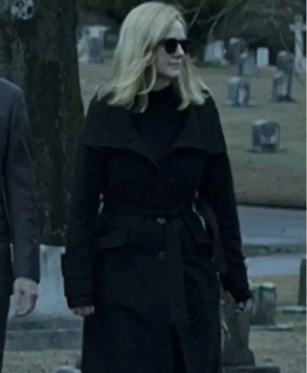 Ozark Wendy Byrde Black Robe Coat