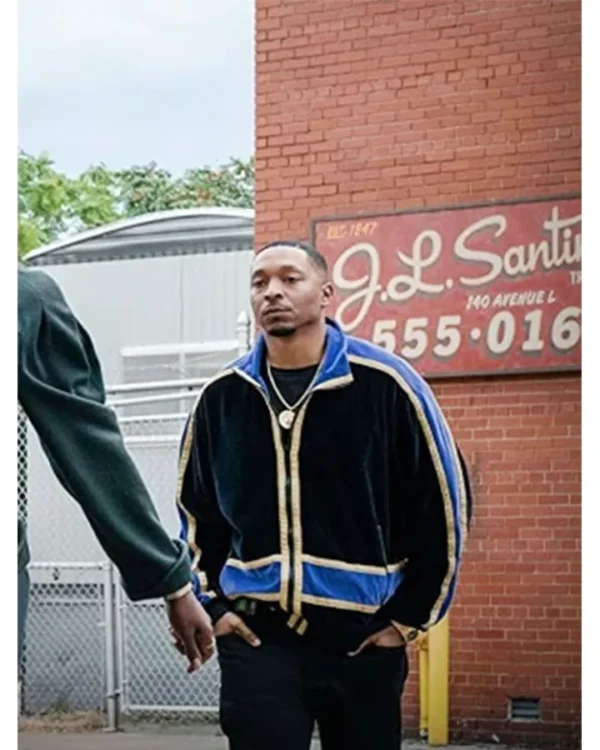Power Book Raising Kanan Howard Velvet Bomber Jacket