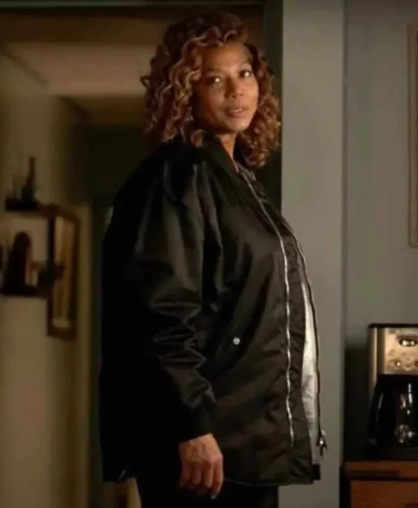 Queen Latifah The Equalizer Satin black Jacket