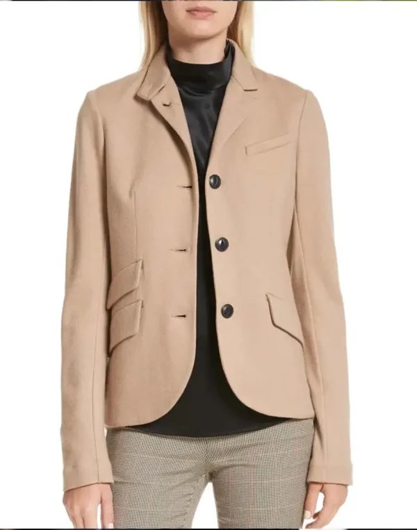 Queen of the South Teresa Mendoza Wool Beige Blazer