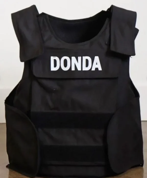 Rap Singer Kanye West Donda Cotton Black Vest