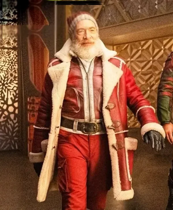 Red One J.K Simmons Santa Claus Coat