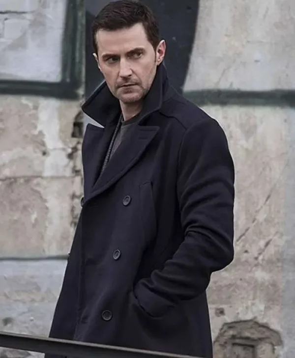 Richard Armitage Berlin Station Series Coat