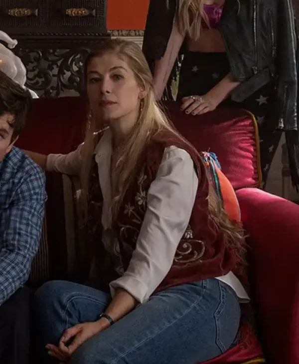 Saltburn Rosamund Pike Vest