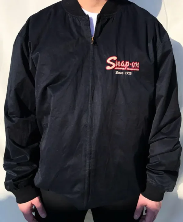 Snap On Bomber Jacket