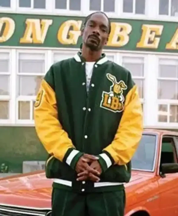 Snoop Dogg Ego Trippin Long Beach Bomber Varsity Jacket