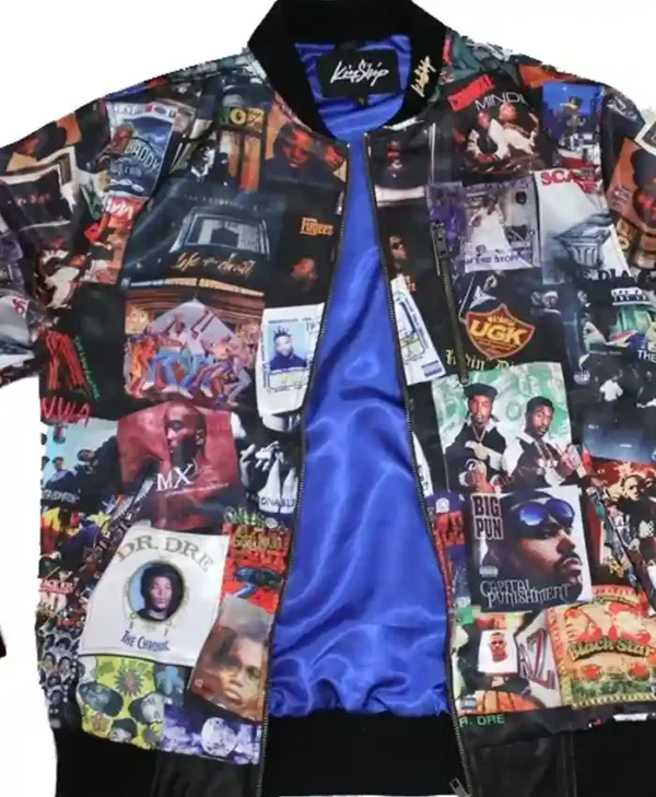 Snoop Dogg The “Bomb” 90’s Hip Hop Bomber Jacket