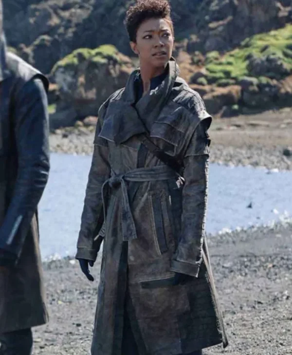 Star Trek Discovery S03 Michael Burnham Grey Coat