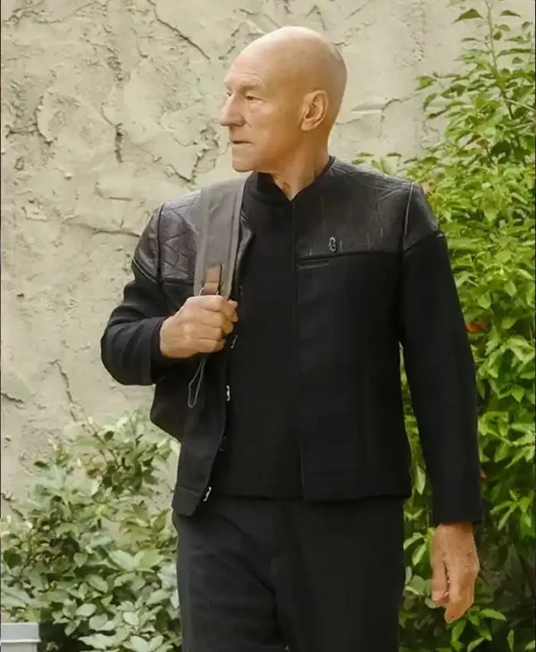 Star Trek Picard Season 02 Jean-Luc Picard Black Jacket