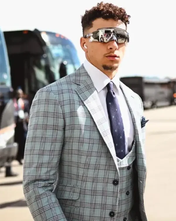 Super Bowl LVII Patrick Mahomes Check Suit