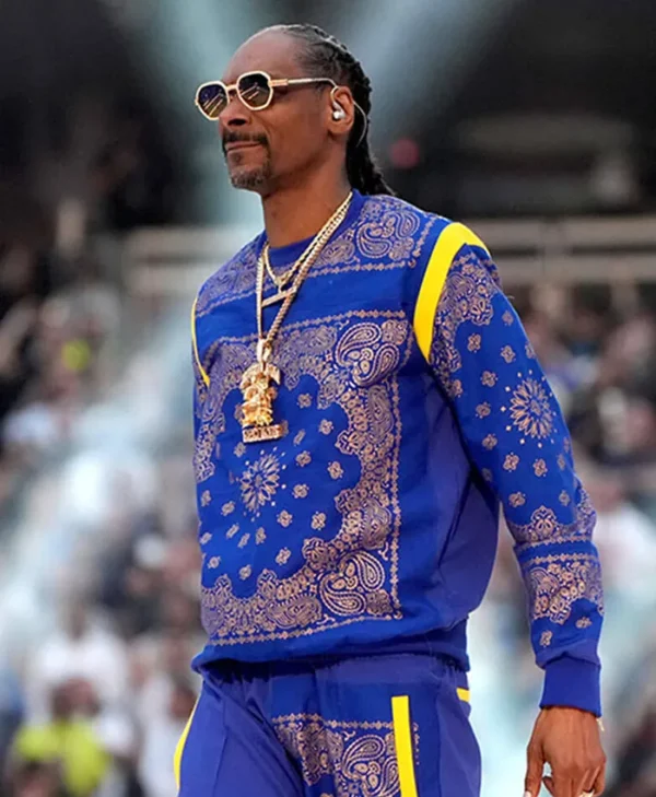 Super Bowl Snoop Dogg Bandana Cotton Polyester Tracksuit