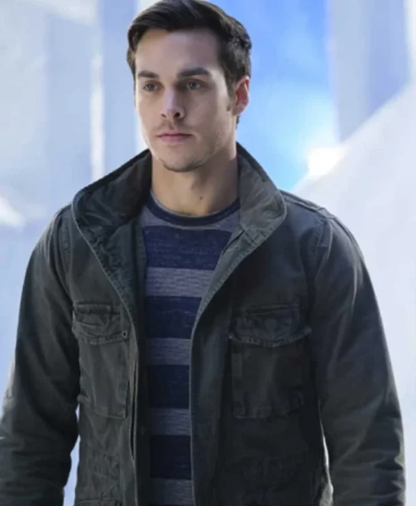 Supergirl Chris Wood Cotton Black Jacket