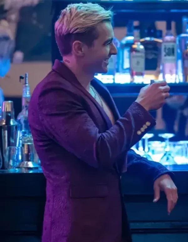 The Afterparty Xavier 2023 Purple Blazer