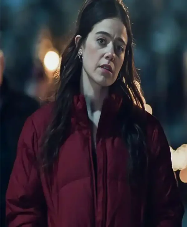 The Bear S03 Claire Dunlap Red Jacket