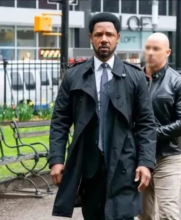 The Equalizer S04 Tory Kittles Black Cotton Coat