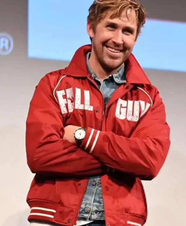 The Fall Guy Ryan Gosling Bomber Red Jacket