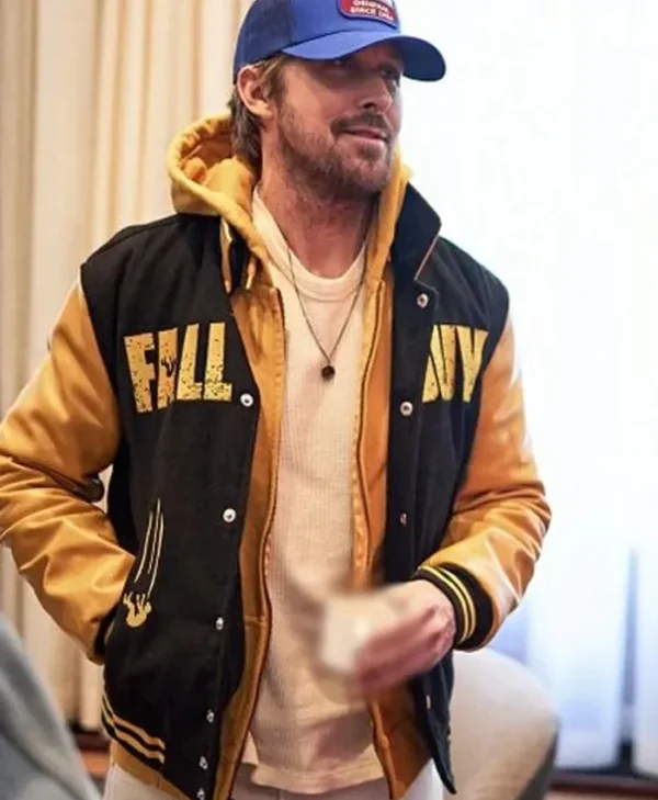 The Fall Guy Ryan Gosling Varsity Jacket