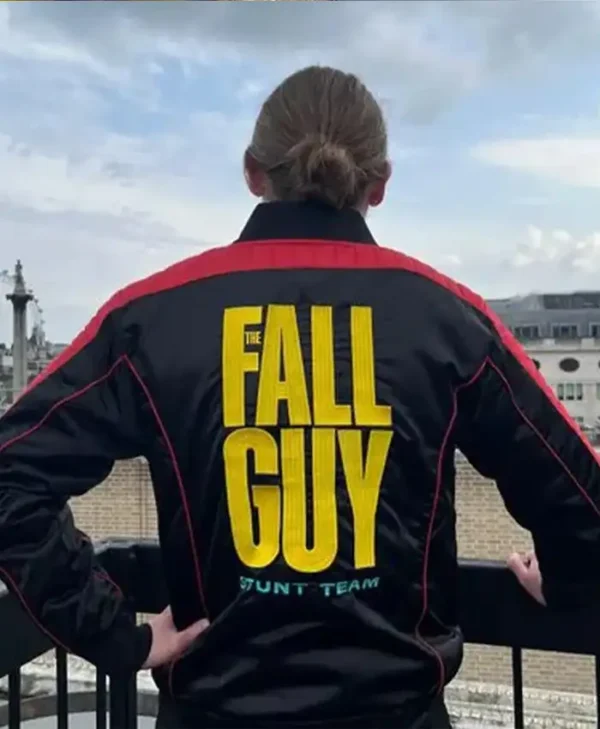 The Fall Guy Stunt Team Satin Jacket