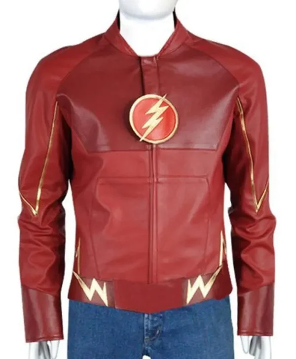 The Flash Barry Allen Speedster Costume Jacket