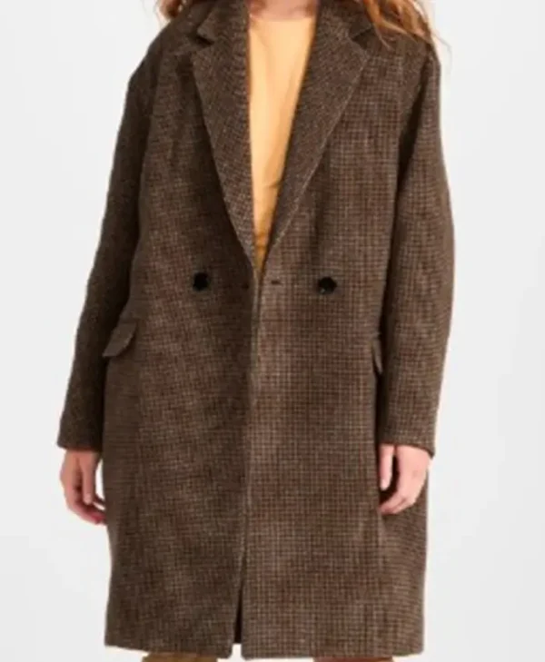 The Girls On The Bus 2024 Sadie McCarthy Wool Coat