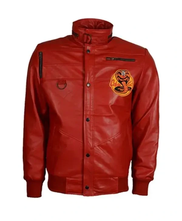 The Karate Kid Cobra Kai PU Leather Bomber Jacket