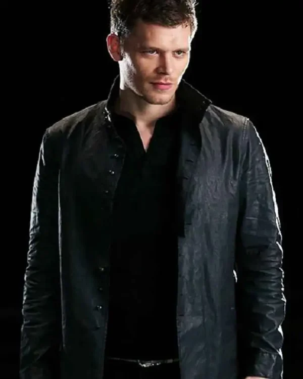 The Originals Klaus Mikaelson Black Leather Jacket