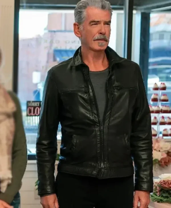 The Out-Laws Pierce Brosnan Black Jacket