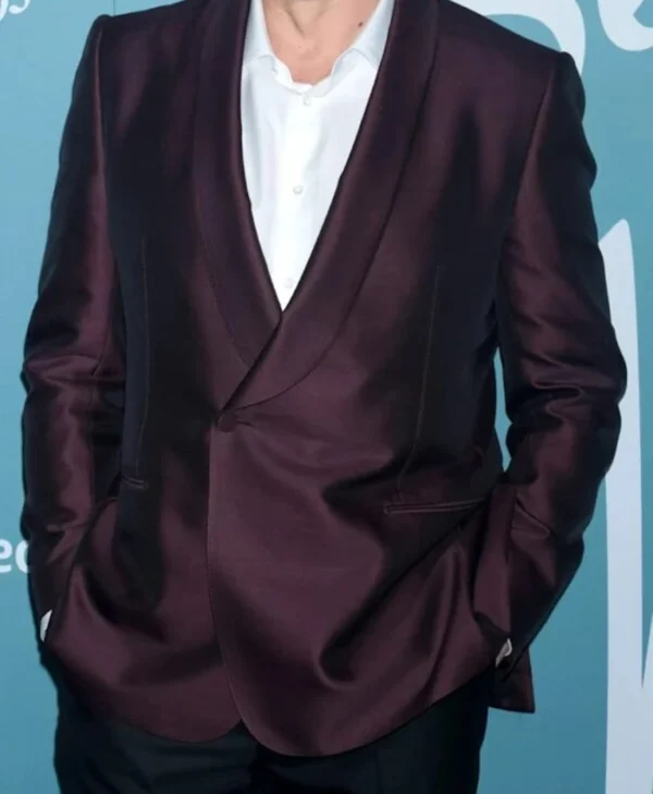 The Ricardos Javier Bardem Being Event Maroon Blazer