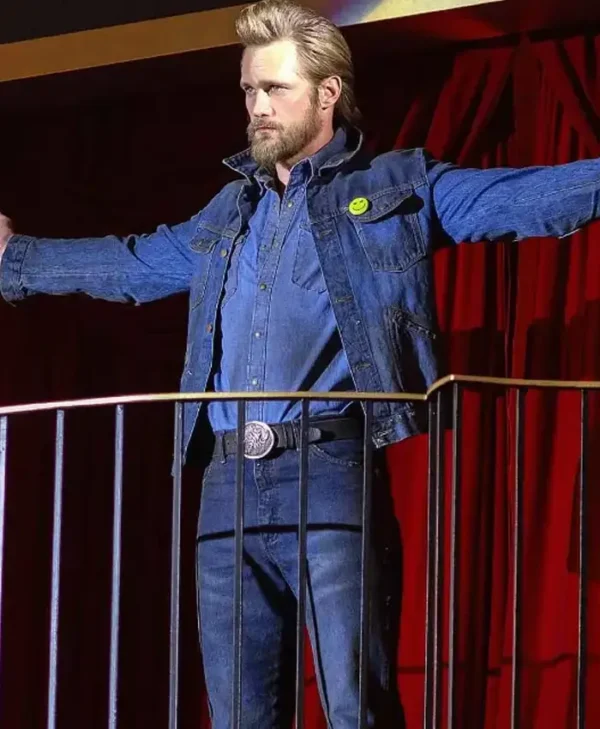 The Stand Randall Flagg Blue Denim Trucker Jacket