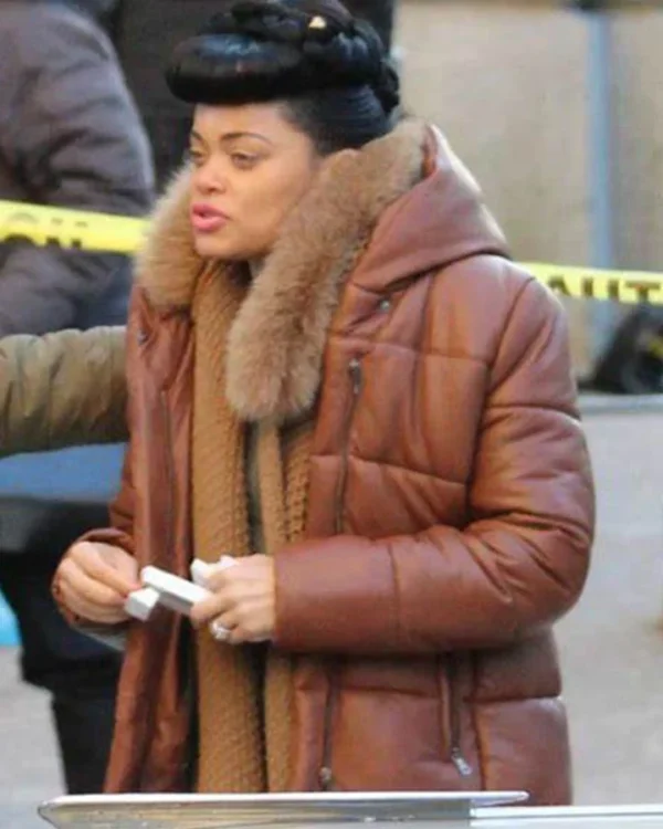 The United States vs Billie Holiday Brown Long Coat