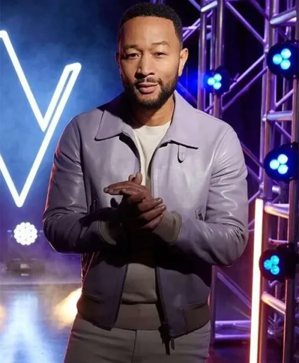 The Voice 2021 John Legend Purple Jacket