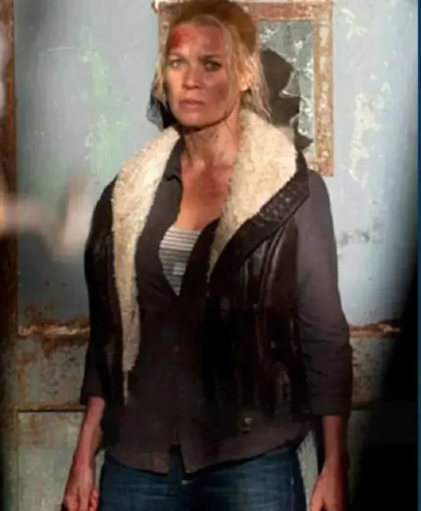 The Walking Dead Laurie Holden Real Leather Vest