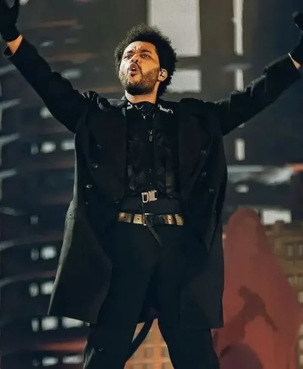 The Weeknd SoFi Stadium Black Coat