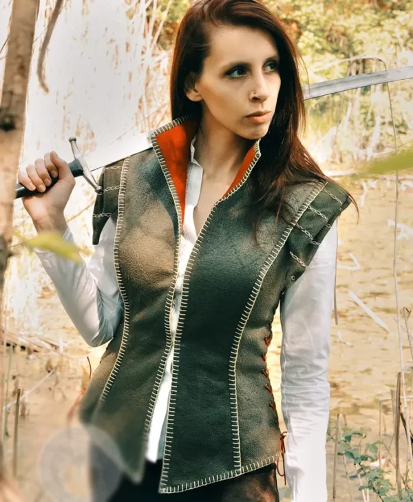 The Witcher 2 Yennefer Green Vest For Women