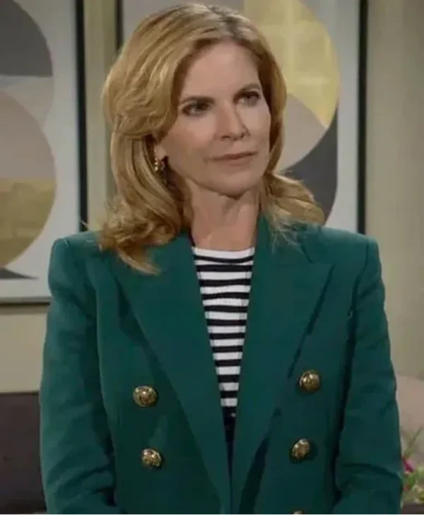 The Young and The Restless Morgan Green Talia Double Breasted Blazer