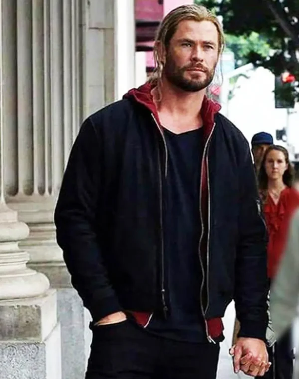 Thor Love and Thunder Chris Hemsworth Men Bomber Jacket