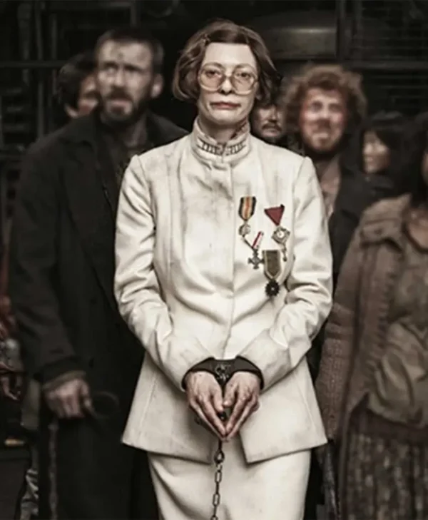 Tilda Swinton Snowpiercer White Coat