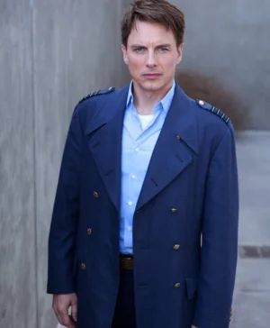 Torchwood Captain Jack Harkness Blue Double Breasted Coat