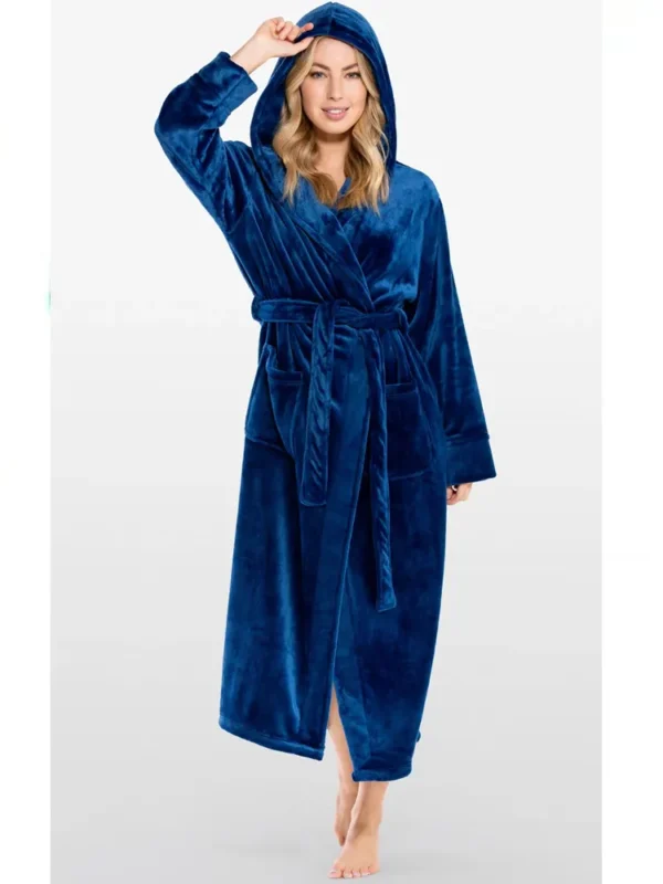 Ultra Soft Fleece Bathrobes For Women