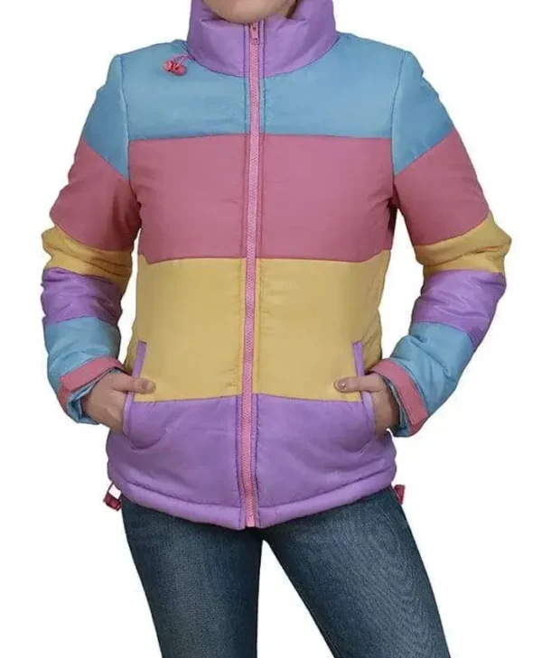 Unicorn Store Brie Larson Tricolor Jacket