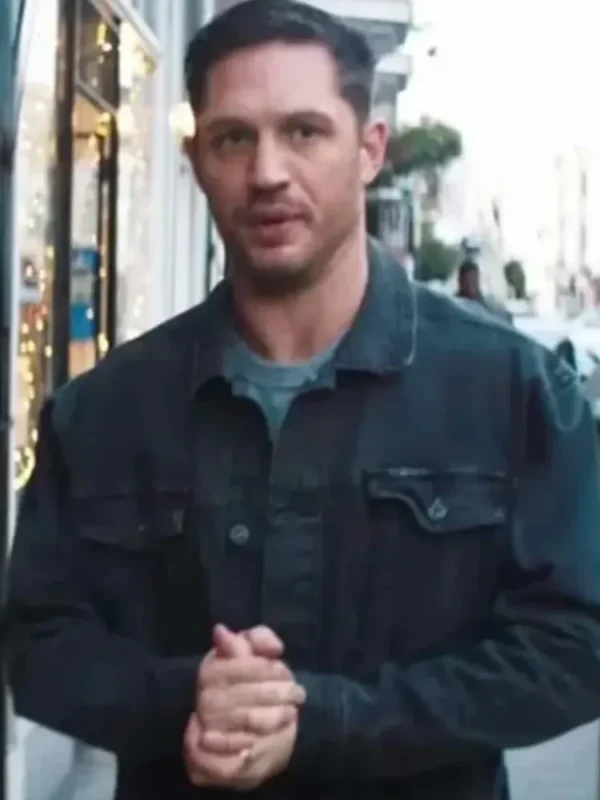 Venom Tom Hardy Black Denim Trucker Jacket