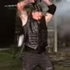 WWE Wrestlemania 36 Undertaker Real Leather Vest