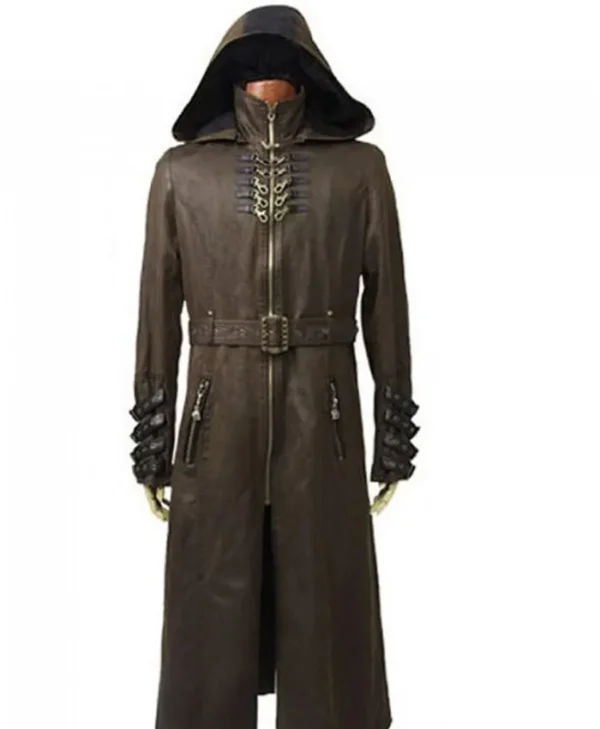 Wasteland-Steampunk-Brown-Long-Leather-Trench-Coat-For-Sale