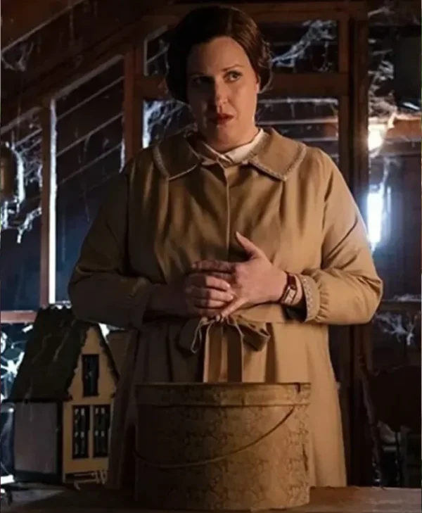 Why Women Kill Allison Tolman Wool-Blend Brown Coat