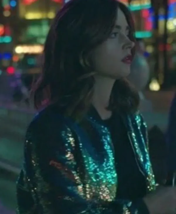 Wilderness-2023-Jenna-Coleman-Sequin-Bomber-Jacket