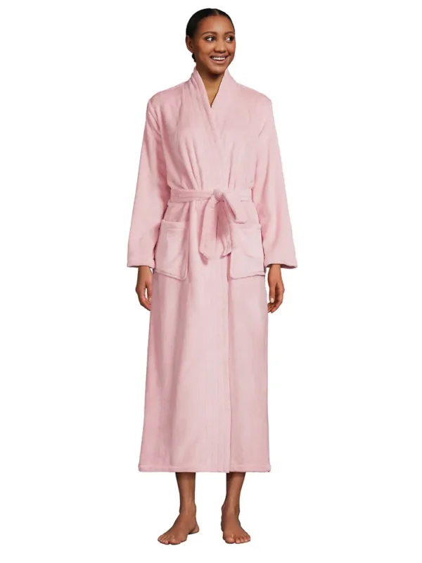 Women’s Cozy Plush Pink Robe