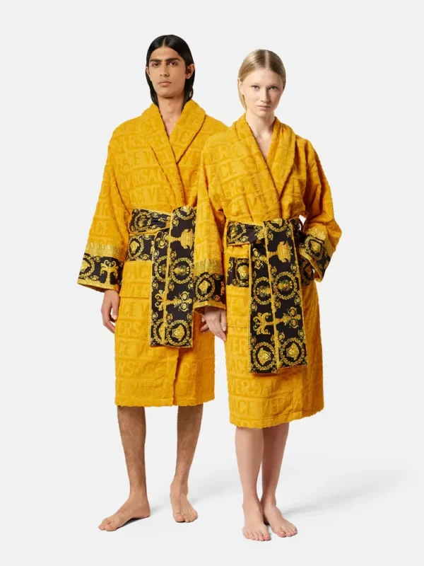 Yellow Versace Robe