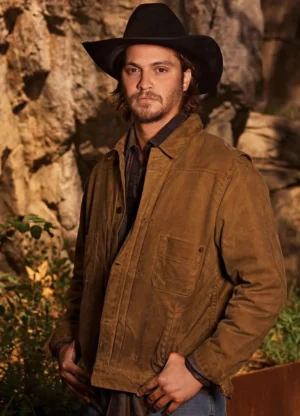 Yellowstone Kayce Dutton Tan Brown Jacket