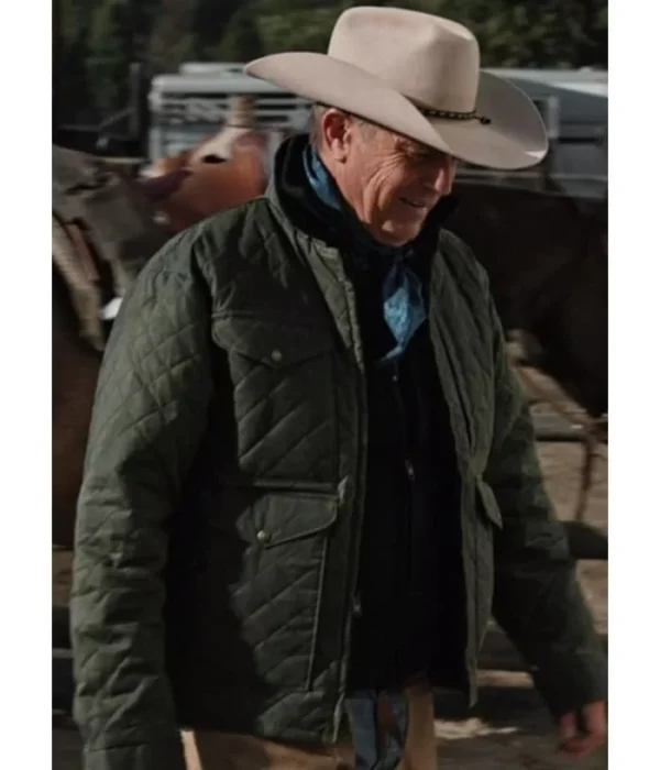 Yellowstone S05 John Dutton Quilted Jacket